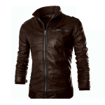 Bikers Full Artificial Leather Jacket - Coffy color একটু নাম নিচে নামলে ভিডিও দেখতে পারবেন